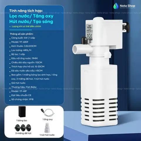 Máy Sủi Oxy Hồ Cá: Hướng Dẫn Chọn Mua & Lợi Ích Chi Tiết Máy Sủi Oxy Hồ Cá: Hướng Dẫn Chọn Mua & Lợi Ích Chi Tiết