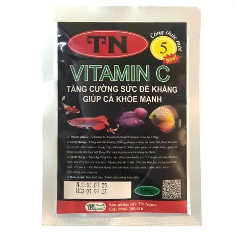 Bổ Sung Vitamin C Cho Cá Cảnh: Tăng Đề Kháng, Giảm Stress Đúng Cách