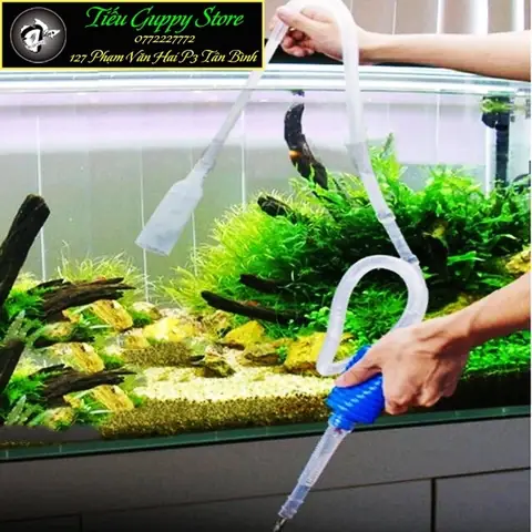 Bơm Tay Hút Nước Bể Cá: Hướng Dẫn Chọn Mua & Sử Dụng Hiệu Quả