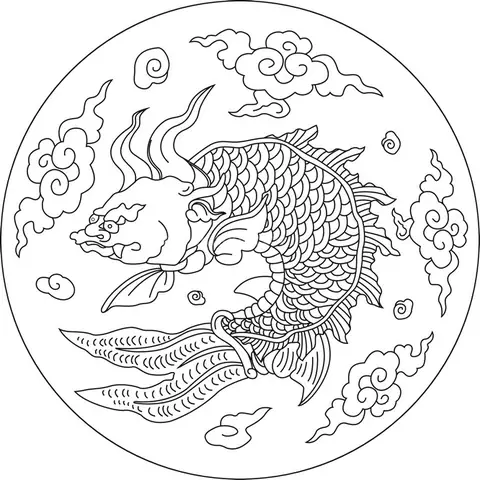 Tải Miễn Phí File Vector Cá Chép Hóa Rồng Đẹp Nhất & Hướng Dẫn Sử Dụng