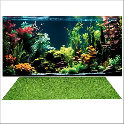 Decal 3d Dán Kính Hồ Cá: Hướng Dẫn Chọn Mua, Dán Đẹp & Mẫu Mã Phổ Biến