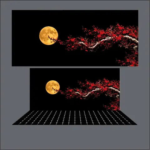 Decal Hồ Cá Rồng: Hướng Dẫn Chọn Mẫu Tranh 3d Đẹp & Bền Màu