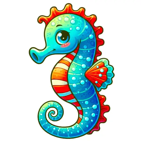 Hướng Dẫn Vẽ Cá Ngựa Đơn Giản & Các Mẫu Hình Ảnh Đẹp