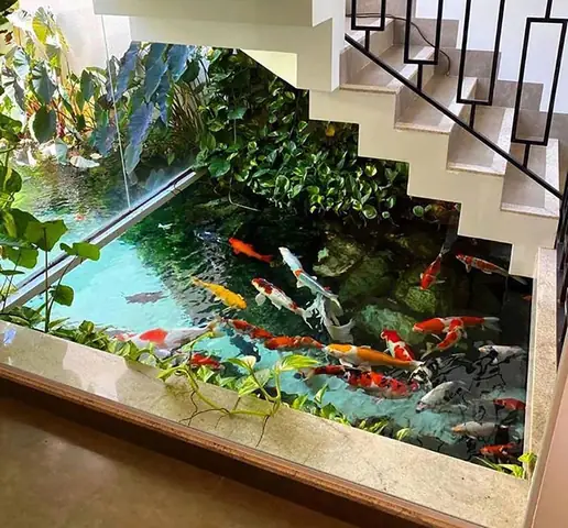 Hồ Cá Kiểng Trong Nhà: Vị Trí Đặt, Mẫu Mã Đẹp & Phong Thủy