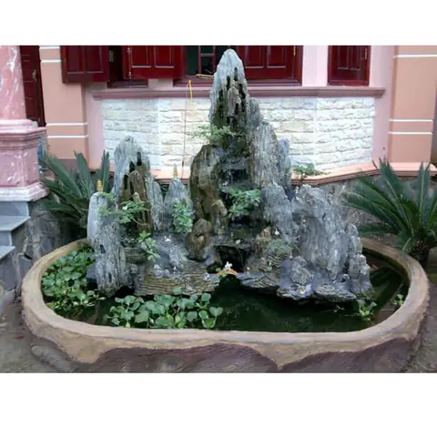 Hòn Non Bộ Bể Cá Cảnh: Ý Tưởng Thiết Kế, Thi Công & Phong Thủy