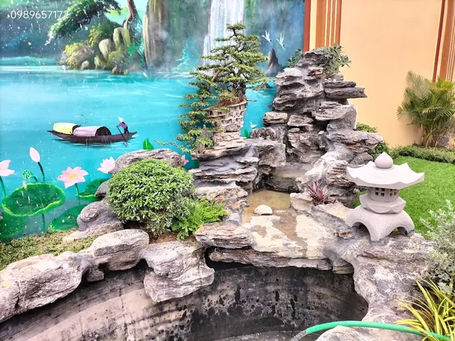 Hướng Dẫn Chi Tiết Cách Làm Thác Nước Hồ Cá Đẹp Và Độc Đáo