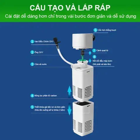 Hướng Dẫn Chi Tiết Cách Lắp Máy Lọc Nước Hồ Cá Dễ Dàng Cho Mọi Người