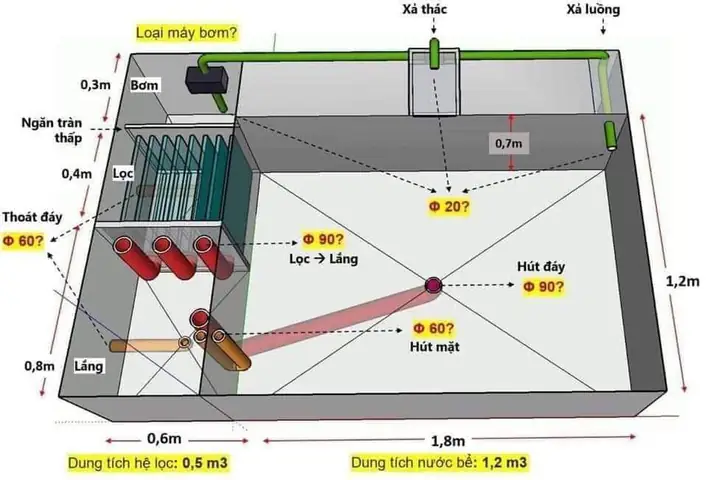 Hướng Dẫn Làm Bể Lọc Bể Cá Đơn Giản Tại Nhà: Tự Chế Tiết Kiệm & Hiệu Quả