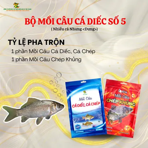 Hướng Dẫn Pha & Chọn Mồi Câu Cá Diếc, Cá Chép Hiệu Quả Nhất