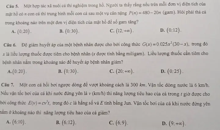 Khi Nuôi Cá Thí Nghiệm Trong Hồ: Tối Ưu Số Lượng Cá Để Thu Hoạch Tốt Nhất Khi Nuôi Cá Thí Nghiệm Trong Hồ: Tối Ưu Số Lượng Cá Để Thu Hoạch Tốt Nhất