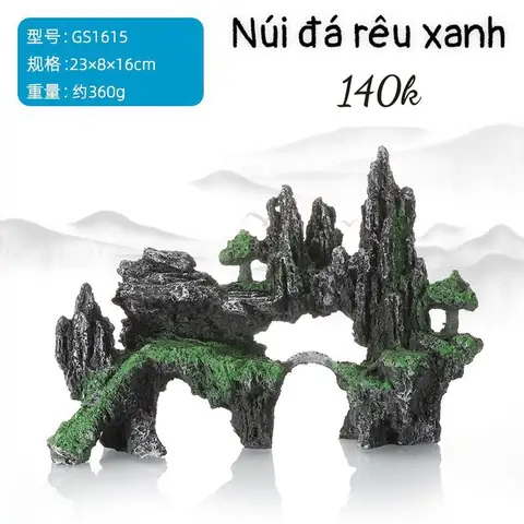 Các Loại Núi Giả Trang Trí Hồ Cá Đẹp, Bền & Cách Chọn Phù Hợp