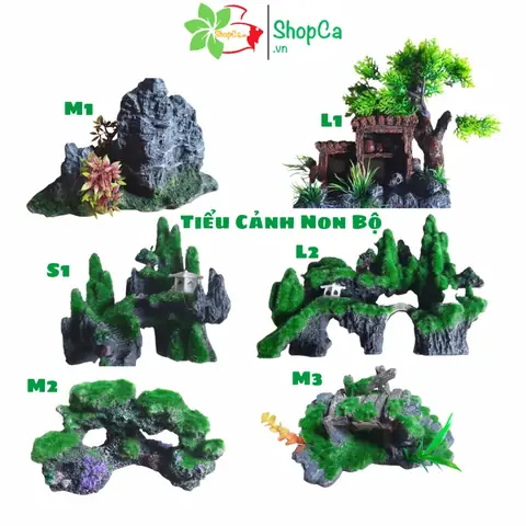 Các Loại Núi Giả Trang Trí Hồ Cá Đẹp, Bền & Cách Chọn Phù Hợp