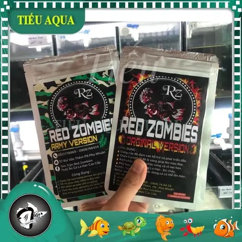 Tôm Trộn Red Zombies: Hướng Dẫn Chọn Thức Ăn Cá La Hán Tốt Nhất
