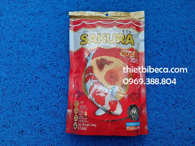 Thức Ăn Cá Koi Sakura: Chọn Loại Nào Tăng Trưởng, Tăng Màu Tốt Nhất?