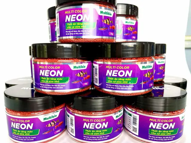 Thức Ăn Cho Cá Neon Vua: Lựa Chọn Nào Tốt Nhất Giúp Cá Lên Màu Và Khỏe Mạnh?