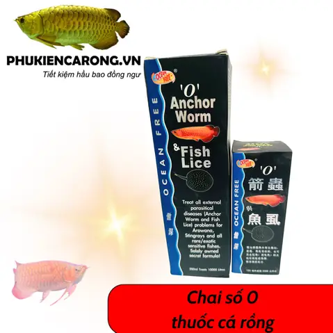 Thuốc Số 0 Cho Cá Rồng: Trị Ký Sinh Trùng & Giải Pháp Hiệu Quả Từ Ocean Free