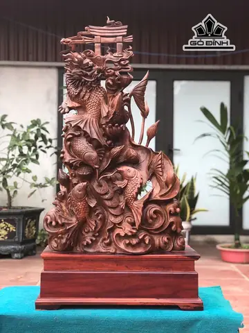 Tượng Cá Chép Vượt Vũ Môn: Ý Nghĩa Phong Thủy, Sự Tích Và Nơi Mua