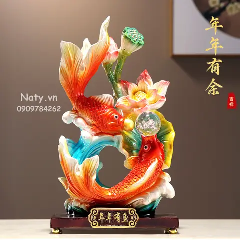 Tượng Cá Chép Phong Thủy: Ý Nghĩa, Cách Bài Trí Và Vị Trí Đặt Thu Hút Tài Lộc