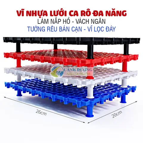 Vỉ Lọc Đáy Hồ Cá: Hướng Dẫn Lựa Chọn & Lắp Đặt Hiệu Quả
