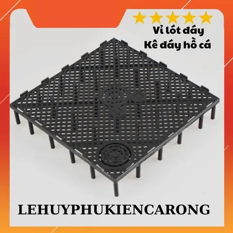 Vỉ Lọc Đáy Hồ Cá: Hướng Dẫn Lựa Chọn & Lắp Đặt Hiệu Quả